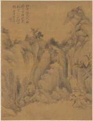 風景、1775年。