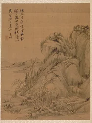 チンハオ風風景画
