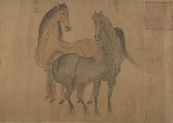 八頭の馬。