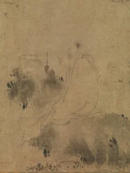 1256年以前の瑶山と李徴の出会い。