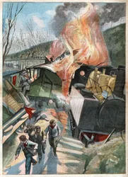 列車事故。列車事故。