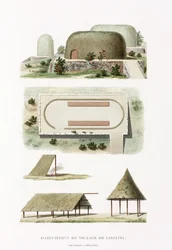 建築 リキリキの村の建物