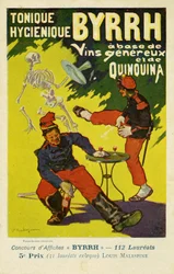 Byrrh Tonique Hygenique vs absinthe, c 1903年