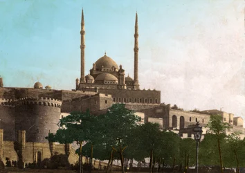 カイロ、サラディン (エジプト) の城塞。 1920年頃（写真）