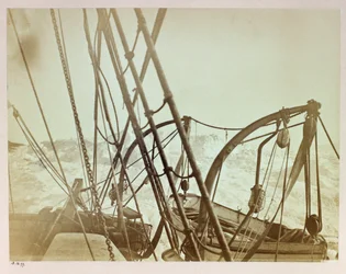 ジョージ・ナレス(1831-1915)のアークティック遠征(1875-1876)：シフトラダーベイの岸壁に押された警報