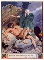 世界中で彼を哀れむ者は一人だけでした