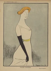 イヴェット・ギルバート、ル・リールのイラスト