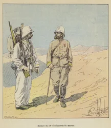 第13海兵歩兵の兵士