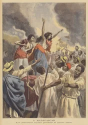 マダガスカルで聖戦を説く王女