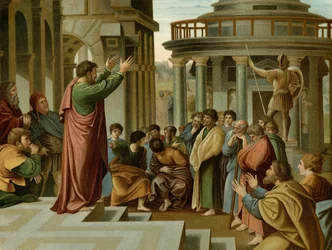 パウロ、アテネで説教する