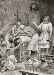古代エジプトに遺体を埋め込むこと、ハチソンの歴史、国の出版物、1915年