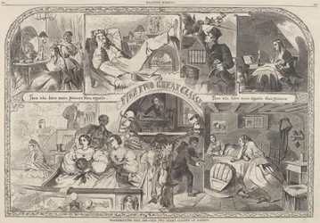感謝祭、1860 年 - 社会の 2 つの偉大な階級