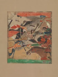 六波羅の戦い（『平治物語』より）
