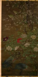 鳥と花