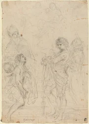 マドンナと子供と聖人ジミニャーノ、洗礼者ヨハネ、ジョージとピーターの殉教者