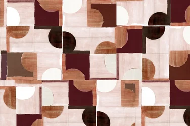 抽象的な幾何学模様