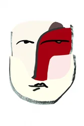 要約：赤い顔