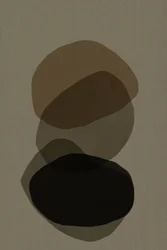素朴な積み重ねのフォルム