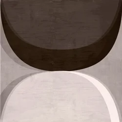 モダンな抽象的な曲線