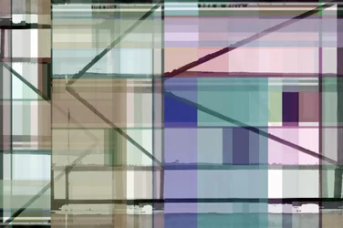 モダンな幾何学模様