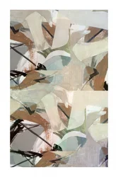 モダンで落ち着いた抽象画