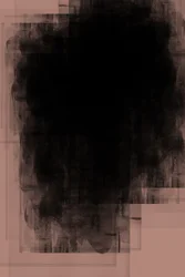 陰影のある黒の抽象画