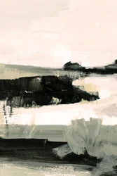 淡い色調の抽象的な風景