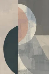 控えめな幾何学的な曲線