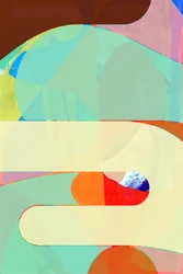 穏やかな抽象的な曲線