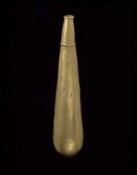 涙型のコカフラスコ、西暦200〜 1600年（ゴールド）