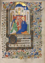Book of Hours (パリの使用): Annunciation