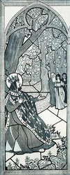 ここを去った者は？ 樫の木の足元で正義を行っていたルイ9世dit Saint Louis（1214-1270）の言葉で、住民に不満を伝えることを奨励しています。ジョブのイラスト（ジャック・マリー・ガストン・オンフレー・アンド・ブレヴィル）（Jacques-Marie）（1858-1931