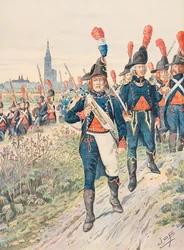Jacques Marie Gaston Onfroy de Breville dit JOB (1858-1931) - フランス軍が常に保持していた。ストラスブールのポントニエール（1793年）、個人蔵