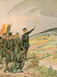 ジャック・マリー・ガストン・オンフロワ・ド・ブレヴィル、通称JOB（1858-1931年）- ベルギー史：アルベール国王（1875-1934年）とベルギー軍が第一次世界大戦中のドイツ軍侵攻に立ち向かう、個人蔵