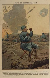 WW1：将軍のフォルダ（イラスト）